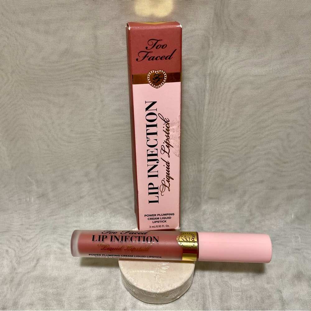 Too Faced Lip Injection Power Plumping Cream Liquid Lipstick - Color Size Queen